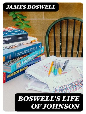 cover image of Boswell's Life of Johnson